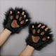 thumbnail image 4 of Apooke 1 par de guantes de pata para niñas gato accesorio Kawaii de peluche patas de lobo guantes de invierno sin dedos para cosplay, 4 of 8