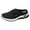 Black, variant on Women Breathable Mesh Backless On Mule Sneakers, Lightweight Cushioned Platform Slide Shoes, Non Indoor Outdoor Beach Walking Casual Summer Comfort Footwear(Purple/36)
