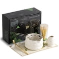 thumbnail image 7 of Eurhowing 7-Piece Matcha Whisk Set, Japanese Matcha Tea Set with Bamboo Whisk, Ceramic Bowl, Scoop & Sifter, Complete Ceremony Kit, Gift, White, 7 of 7