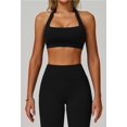 thumbnail image 3 of Sujetador deportivo  for mujer, cuello cuadrado, sin costuras, acolchado, for yoga, entrenamiento, camiseta sin mangas, 3 of 6