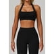 thumbnail image 3 of Sujetador deportivo  for mujer, cuello cuadrado, sin costuras, acolchado, for yoga, entrenamiento, camiseta sin mangas, 3 of 6