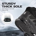 thumbnail image 4 of Steel Toe Boots for Men,Heat Resistant Indestructible Work Safety Boot Outdoor Protection Construction Shoes, 4 of 6