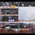thumbnail image 2 of Bewildely Caja de exhibición para niños, modelo de coche de juguete, estacionamiento, a prueba de polvo, resistente a caídas Kits de construcción modelo 3 capas Bewildely FN012329-03, 2 of 6