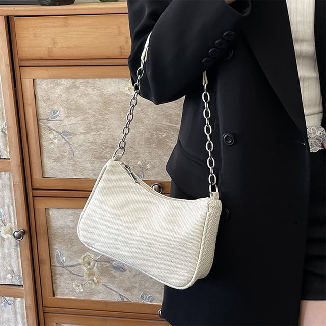 Bolso de hombro informal de moda para mujer, bolso de mano, bolso de mensajero, cartera, bolso de hombro de PU