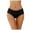 Black, variant on Panties for Women Seamless Thong No Show Panty Liners Workout Underwear (Black, S)