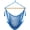 Light Blue, variant on Hammock Chair with Spreader Bar Caribbean Hammock Swing Chair 300 LBS Weight Capacity XL Rope Hanging Chair for Outdoor Indoor Garden Yard - Orange