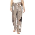 thumbnail image 2 of Lsque Chicken Print Women's Pajama Pants, Lounge Pant - Comfortable Home Wear,Elastic Waistband, Stylish Design-Large, 2 of 9