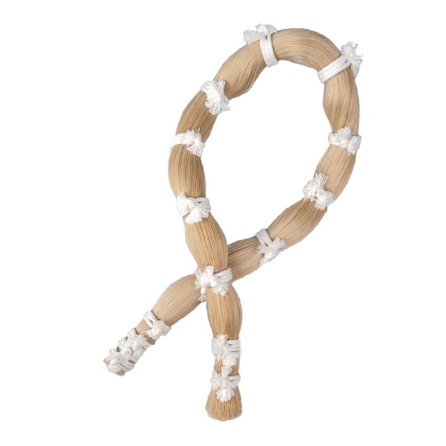 1 Madeja de cabellero Bow de Violín Cola Piezas Hank Único para Hombres,Mujeres, Guitarristas Beige CUTICAT Pelo de arco de violín