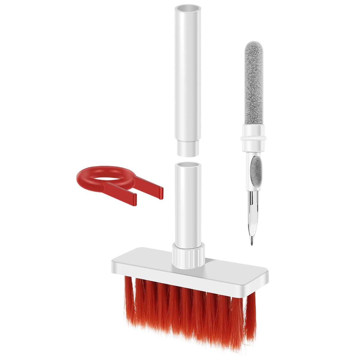 Keyboard Brush 5in1 Keyboard Cleaning Soft Brush MultiFunction Keyboard Cleaner Computer