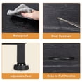 thumbnail image 6 of edx 4 Drawers Fabric Dresser for Bedroom, Drawer Organizer Storage Cabinet for Closet, Clothes, TV Stand, Black, 6 of 9