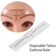 thumbnail image 4 of Regla de Cejas ANGGREK 10 Piezas Tatuaje Medida Permanente Etiqueta Engomada, 4 of 8