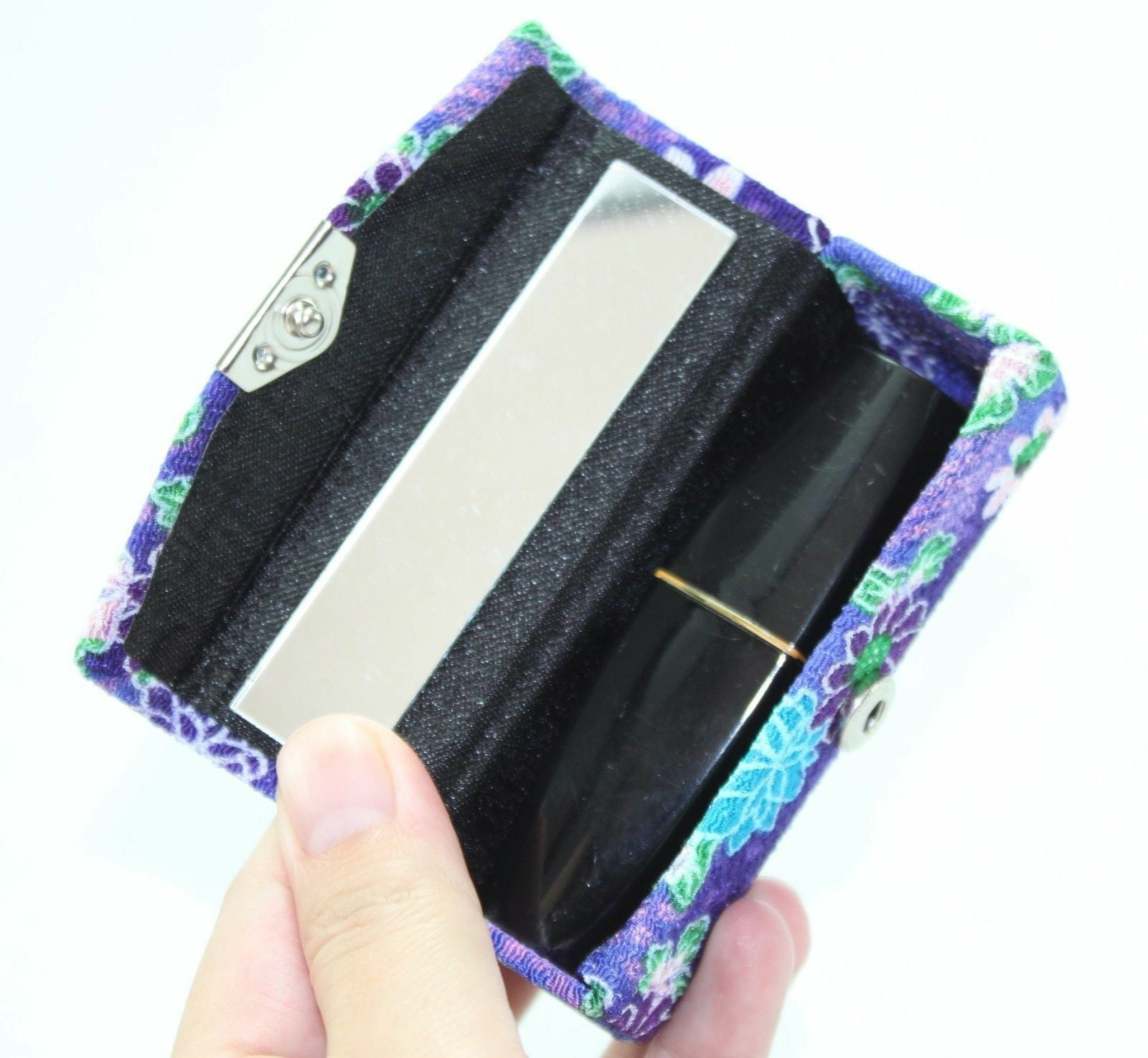 Set of 6~Cute Japanese Flower Style Lipstick Case Holder w Mirror Gift EHD