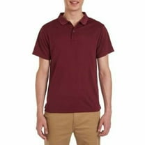 *Nautica Short Sleeve Uniform Performance Polo- Burgundy L