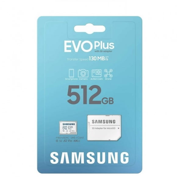 PrimeEVO Plus microSD Memory Card 512GB