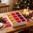 thumbnail image 4 of Shatterproof Christmas Ornaments, 12 Pack Painted Christmas Ball Set Tree Pendant Decoration Ornaments, 4 of 7