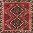thumbnail image 1 of Ahgly Company Machine Washable Indoor Square Traditional Dark Gold Brown Area Rugs, 5' Square, 1 of 7