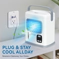 thumbnail image 4 of CAYNEL White Portable Air Conditioners with USB,Water Tank, Portable Air Cooling Fan Humidifier for Desktop, Office and Bedroom, 4 of 8