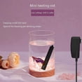 thumbnail image 3 of 10W Mini Aquarium Heater USB Charging for Small Fish Tank Heater, 3 of 5