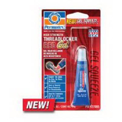 High-Strength Red Gel Threadlocker, 5-Grams -27005