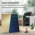 thumbnail image 3 of ZOUSSIQI Double-Sided Build Plate, PEY Smooth Color Round + PEI Spray Texture Spring Steel 257x257mm Without Soft Magnetic Base, Printing Hot Bed Platform for X1/X1C/X1E/P1P/P1S 3D CA919-29346, 3 of 9