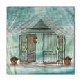 thumbnail image 1 of Retro Bandana, Old Gate and Curtain, Unisex Head and Neck Tie, by Ambesonne, 1 of 2