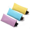 thumbnail image 2 of 4 Piezas Bolsa para Gafas de Cuero PU Suave, Estuche para Gafas de Cuero PU, Estuche para Gafas de Lectura, Estuche para Gafas Suave, Bolsa de Fieltro, para Guardar y Proteger Gafas de Sol y Gafas, 2 of 5