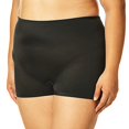 thumbnail image 2 of Maidenform Shorty Lissant pour Femmes, L, Noir, 2 of 4