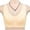 Beige, variant on Tbopshirt Front Closure Wireless Bras for Women Plus Size,Women Bras Traceless Comfortable No Steel Ring Breathable Gathering Front Opening Buckle Underwear
