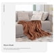 thumbnail image 2 of Manta de forro polar gruesa con textura de pino, manta acogedora para aire acondicionado, ideal para sofá, cama o siesta en la oficina. Suave, ligera y cálida, perfecta para relajarse en interiores, 2 of 5