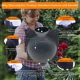 thumbnail image 4 of Air Layering Propagation Kit -Thicker Version with Reusable Half Transparent Plant Rooting Propagation Ball & Plastic Twist Ties- Plant Grafting Rooting Grow Ball(Size Small), 4 of 7