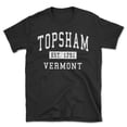thumbnail image 1 of Topsham Vermont Classic Established Men's Cotton T-Shirt, 1 of 1