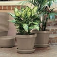 thumbnail image 2 of Bloem TR1283 12 in. Terra Pot Planter, Pebble Stone, 2 of 6