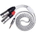 thumbnail image 2 of LyxPro 1/8'' TRS to Dual XLR Male Mic Connector, 3 Feet Y-Microphone Cable, 2 of 5