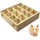 thumbnail image 2 of Laberinto de madera CHAO para hámster juguetes para animales pequeños 25 x 25 x 7 cm, 2 of 4