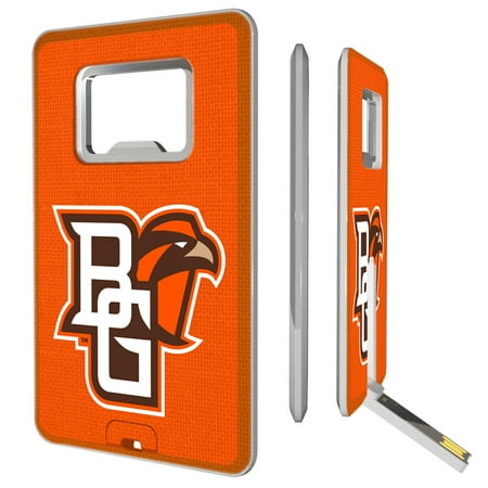 Bowling Green St. Falcons 16GB Credit Card Style USB Bottle Opener Flash Drive - No