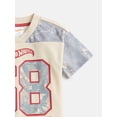 thumbnail image 7 of Hot Wheels Toddler Boys Mesh V Neck Graphic Jersey with Short Sleeves, Sizes 12M-5T, 7 of 7