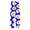 thumbnail image 4 of LMOIPLI Men's Fruit Print Elastic Waist Drawstring Pants Comfortable High Waist Full Length Casual Trousers for All Seasons Beach Vacation Outdoor Activities Blue M, 4 of 5