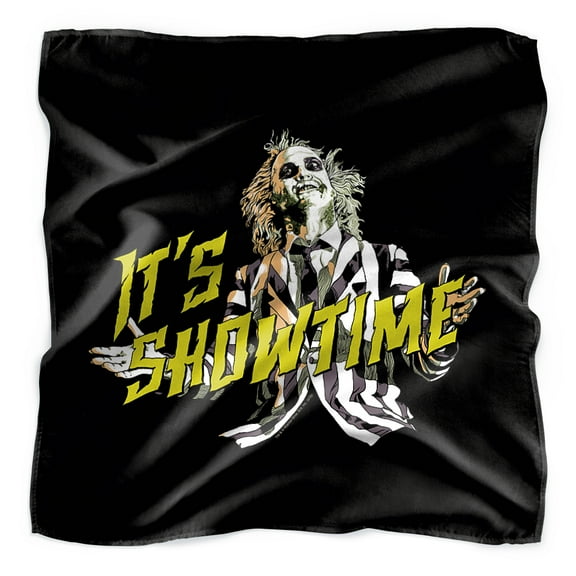 Beetlejuice Showtime Bandana (21 in x 21 in)