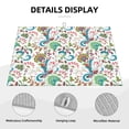 thumbnail image 3 of Yiaed Fairy Flower Print Highly Absorbent Microfiber Kitchen Counter Mat, Dish Drying Pad for Dishes, Utensils, Pots and Pans, Large 18" x 24", 3 of 7