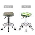 thumbnail image 5 of Goofa Cute Frog1 Printed Stool Covers Round, Waterproof Round Bar Stool Covers Anti-Slip Round Bar Stool Seat Cover with Elastic Bands Durable-14 inch, 5 of 7