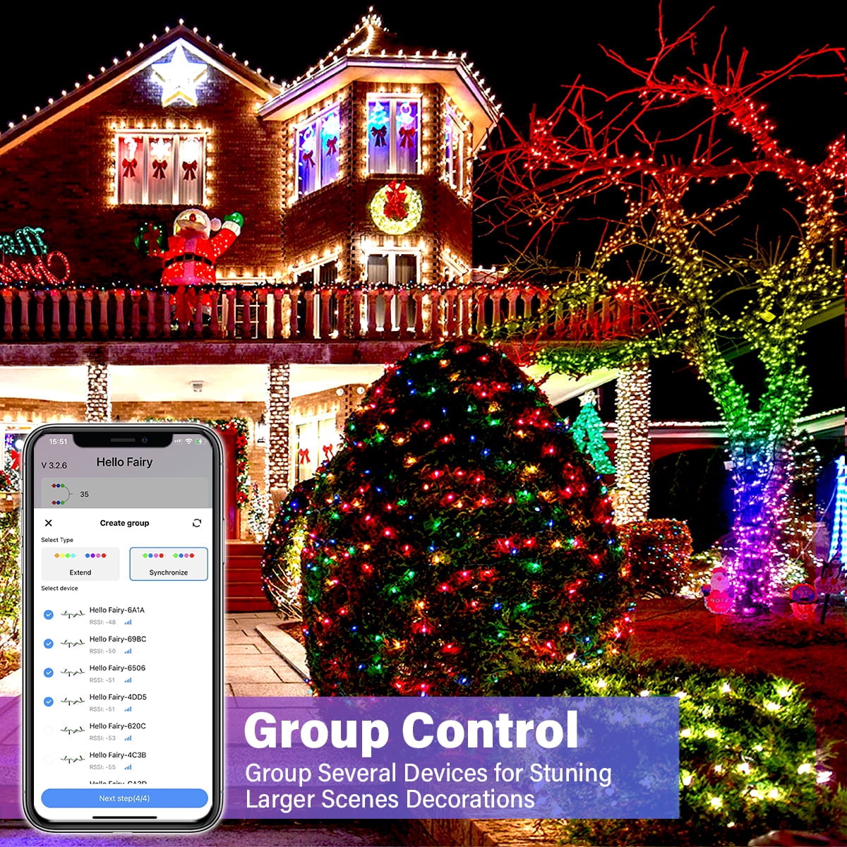 33ft Purple Fairy Lights With Remote – 100 LED Dimmable Twinkle String Lights, IP65 Waterproof, Silver Wire