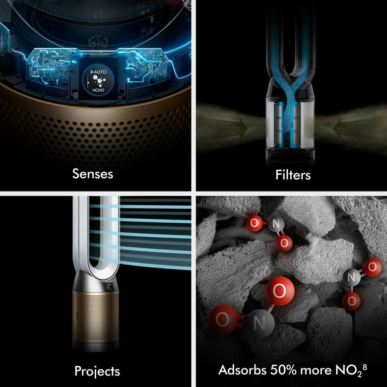 Dyson purifier hot＆cool HP2 Dyson Purifier Hot+Cool HP2 De-NOx​ | Nickel/Gold | New