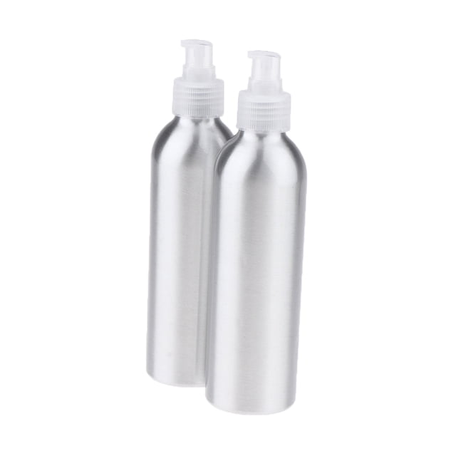 Botella de loción vacía Sunnimix aluminio 250ml 2 piezas