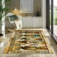 thumbnail image 4 of Living Room Area Rugs, Ancient Egyptian Art Text Rugs For Bedroom, Ancient Egyptian Papyrus Short Pile Carpet, Machine Washable Anti-Slip Rug, Printing Home Decor Carpet, 4 of 6