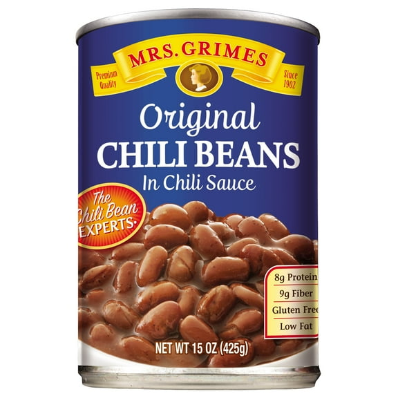 Mrs. Grimes Original Chili Beans 15 oz Can