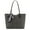 Dusty Grey, variant on Tote Bags for Women Medium Top Handle Handbags with Scarf, Ivory Beige