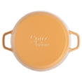 thumbnail image 6 of Spice by Tia Mowry - Savory Saffron Honey Gold 3.5-Quart Enameled Cast Iron Casserole, 6 of 10
