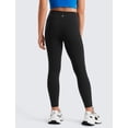 thumbnail image 3 of Pantalones CRZ YOGA Butterluxe para Niñas Tiro Alto Negro M, 3 of 6