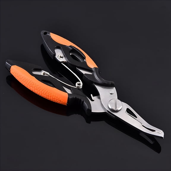 EXLEAF Stainless Steel Fishing Pliers with Sheath, Hook Removers and Braid Cutters, Saltwater Angling Tool