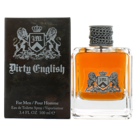 Dirty English by Juicy Couture, 3.4 oz Eau De Toilette Spray for Men